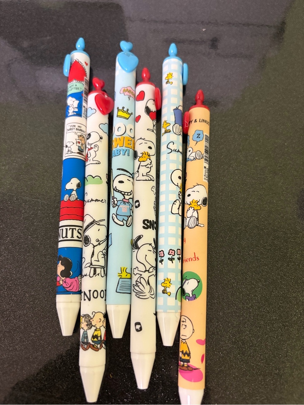 Cute Cartoon Snoopy Pens Set